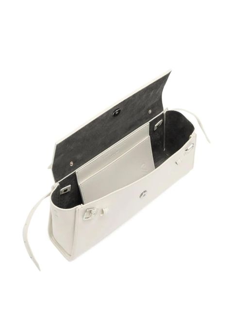 Proenza Schouler Tate leather clutch bag - Neutrals