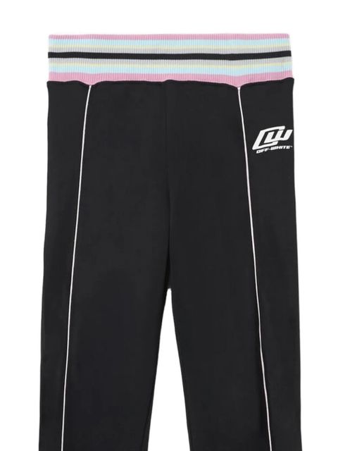 Off-White Fluid Track Ow stripe-detail trousers - Black - zdjęcie produktu nr 2