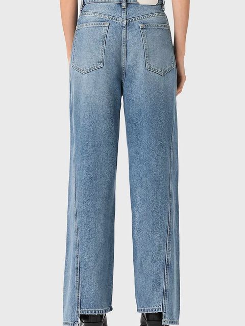 AllSaints jeansy barrel damskie FRANKIE - zdjęcie produktu nr 1