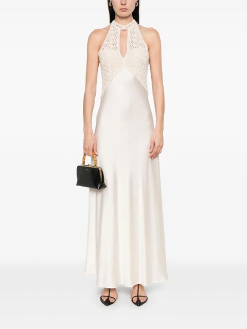 TWINSET panelled maxi dress - Neutrals - zdjęcie produktu nr 2