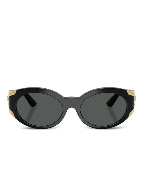 Versace Eyewear Medusa round-frame sunglasses - Black - zdjęcie produktu nr 1
