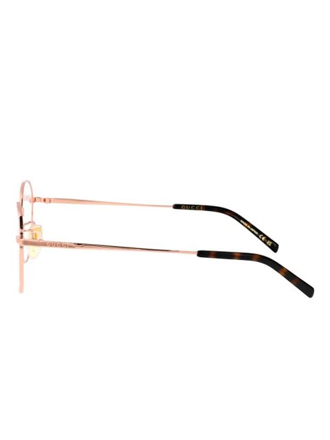 Gucci Eyewear round-frame glasses - Pink