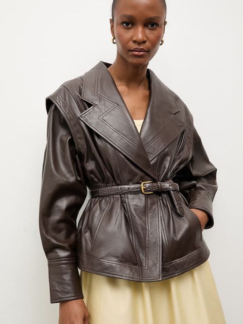 Answear.LAB kurtka skórzana NOOR z kolekcji Unscripted - zdjęcie produktu nr 1