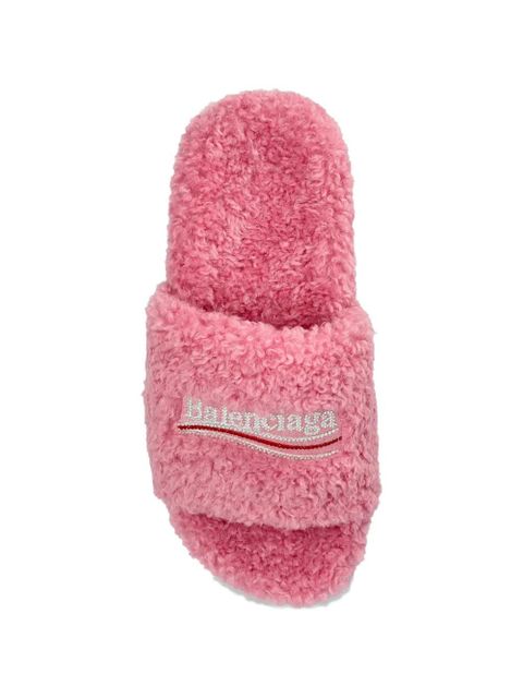 Balenciaga rhinestone-embellished sandals - Pink