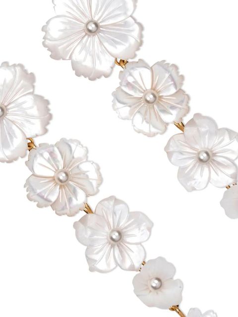 Jennifer Behr Chelsey earrings - White - zdjęcie produktu nr 2