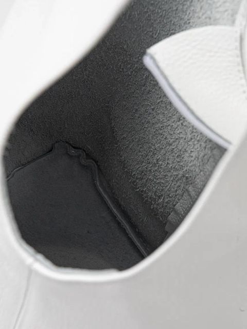 Answear.LAB torebka skórzana kolor biały