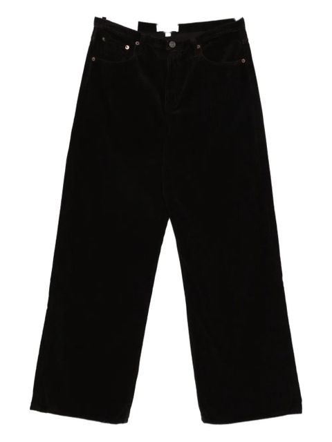 AGOLDE V-waist jeans - Black