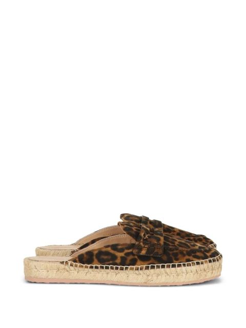 Gianvito Rossi animal-print sandals - Brown - zdjęcie produktu nr 1