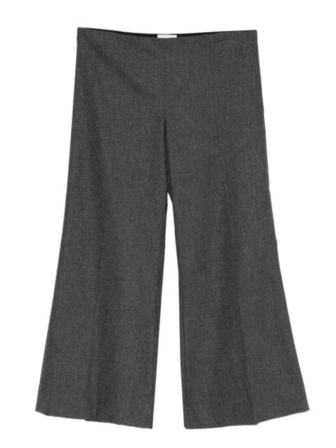 KHAITE flared cropped trousers - Grey - zdjęcie produktu nr 1