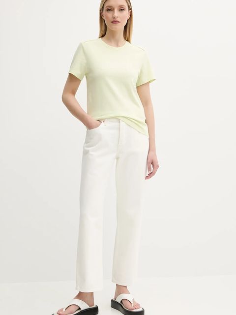 G-Star t-shirt bawełniany damski kolor zielony D26248-D101 - zdjęcie produktu nr 2