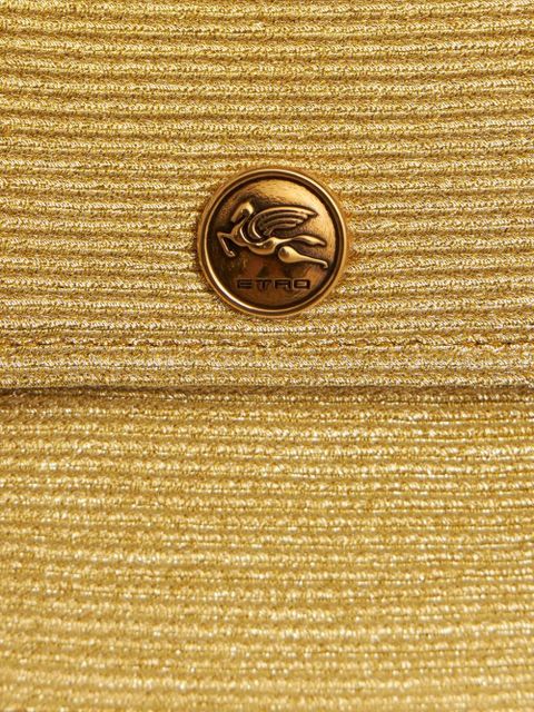 ETRO metallic-effect cross body bag - Gold - zdjęcie produktu nr 1