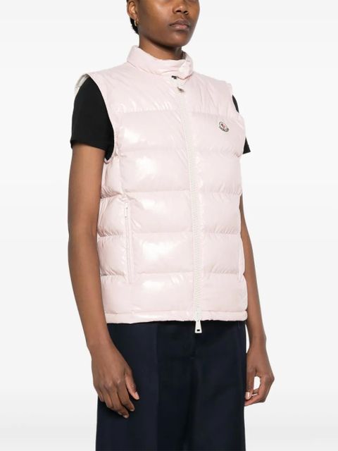 Moncler Alcibia down gilet - Pink