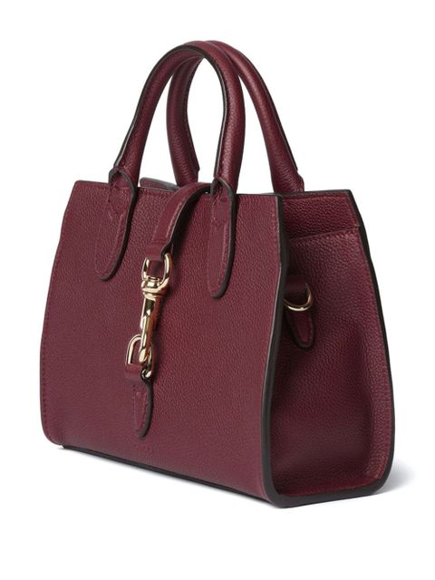 Gucci small hook-closure tote bag - Red