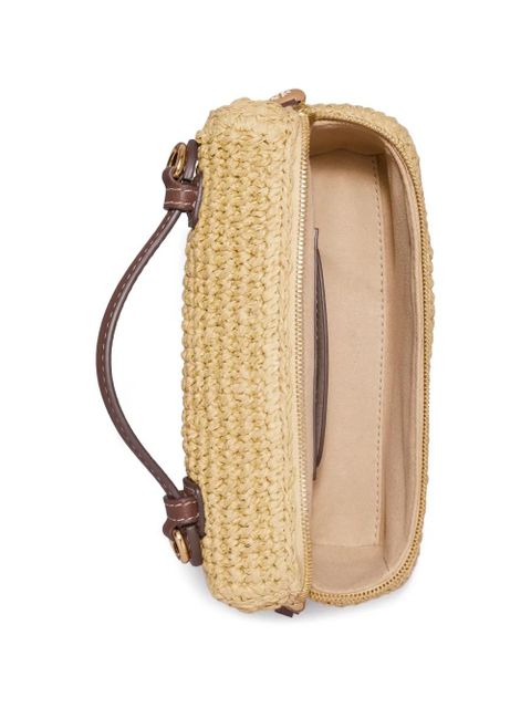 Tory Burch raffia mini bag - Neutrals