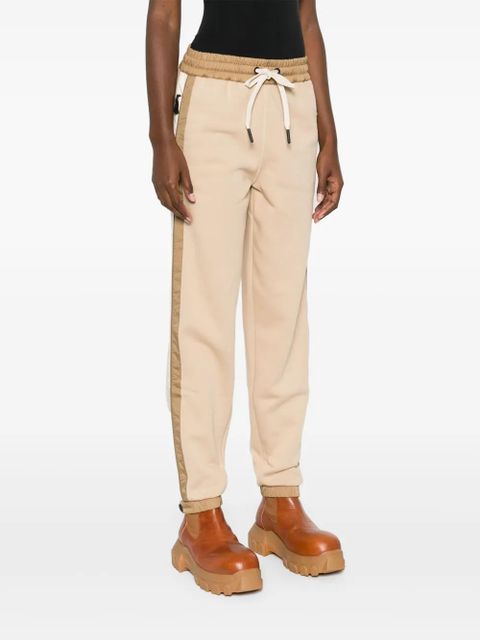 Moncler Grenoble side-stripe track pants - Neutrals