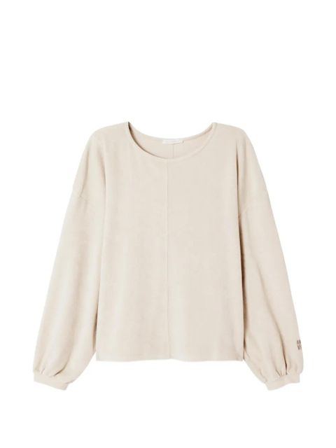 American Vintage Fuxow long-sleeved cotton sweatshirt - Neutrals - zdjęcie produktu nr 1