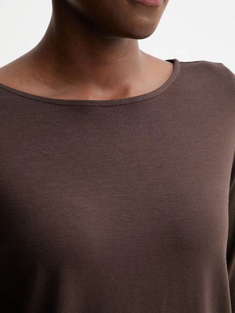 Marc O'Polo longsleeve kolor brązowy 511205252697