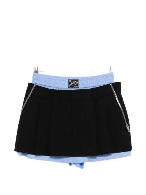 Alexander Wang logo-patch short - Black - zdjęcie produktu nr 1