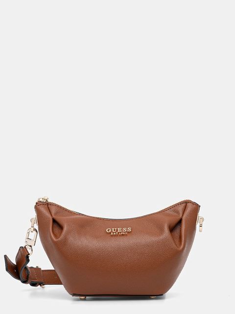 Guess torebka AMORETTE kolor brązowy HWBG78 98170