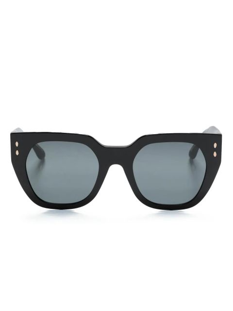 Isabel Marant Eyewear cat eye-frame tinted sunglasses - Black - zdjęcie produktu nr 2