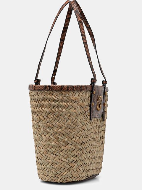 Pinko torebka kolor brązowy 103324 A2GO - zdjęcie produktu nr 2