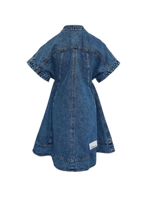 3.1 Phillip Lim cotton midi dress - Blue - zdjęcie produktu nr 2