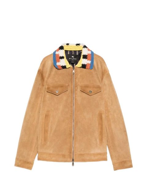 ETRO crocheted collar jacket - Neutrals - zdjęcie produktu nr 1