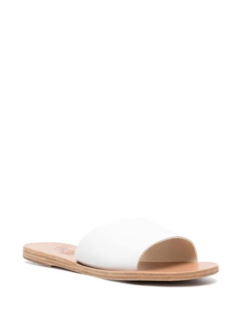 Ancient Greek Sandals open-toe slide sandals - White