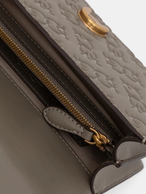 Pinko torebka skórzana kolor beżowy 100074 A1YB