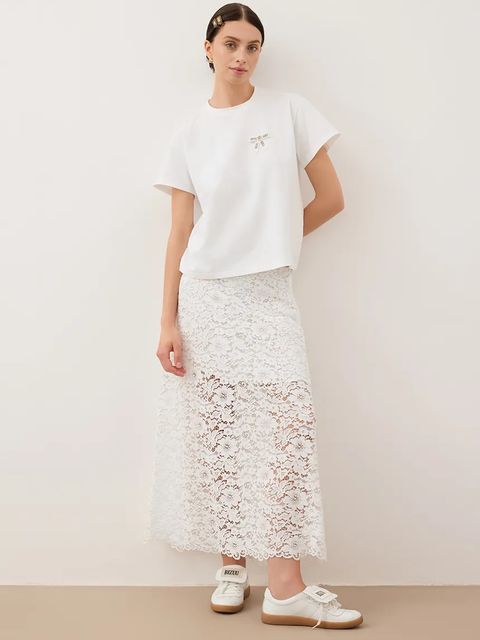 Bizuu t-shirt bawełniany TISHALLE damski kolor beżowy TISHALLE KREMOWY