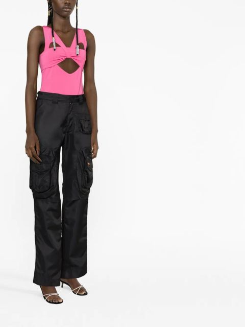 AMBUSH cut-out sleeveless tank top - Pink