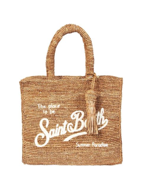 MC2 Saint Barth Colette raffia tote bag - Brown - zdjęcie produktu nr 1