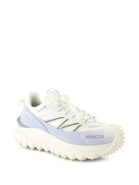 Moncler Trailgrip leather sneakers - White
