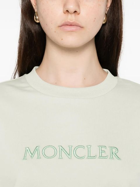 Moncler logo sweatshirt - Green