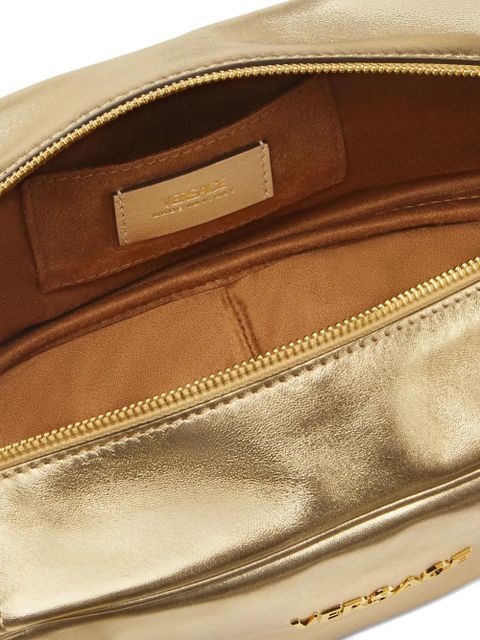 Versace Tag shoulder bag - Gold