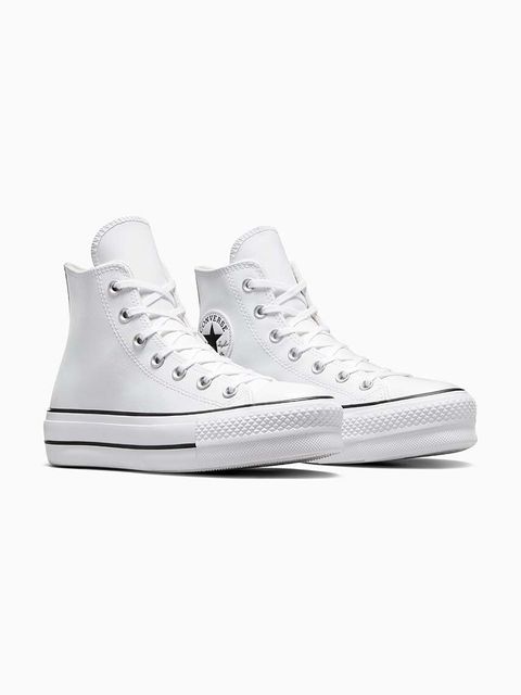 Converse trampki Chuck Taylor All Star Lift Platform kolor biały 561676C