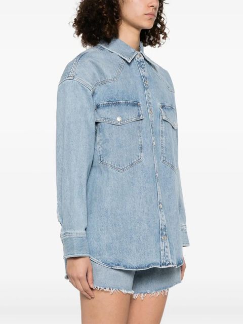 AGOLDE Lotta shirt - Blue