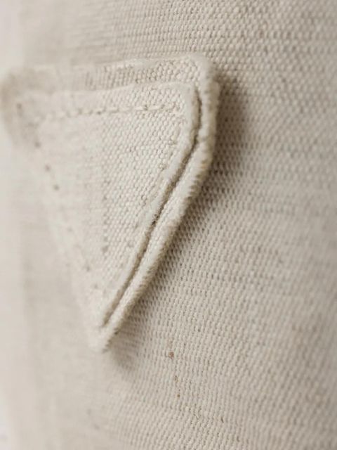 Prada denim baseball cap - Neutrals