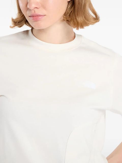 The North Face Fabric Mix Ss Tee chest logo T-shirt - White