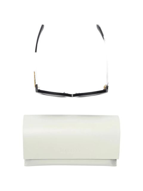 Burberry Heritage round sunglasses - Black