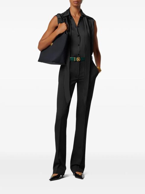 Versace sleeveless blouse - Black