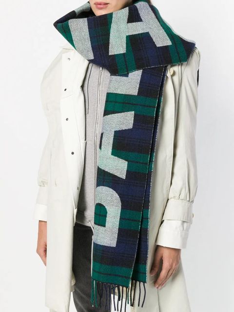 Balenciaga logo scarf - Multicolour - zdjęcie produktu nr 2