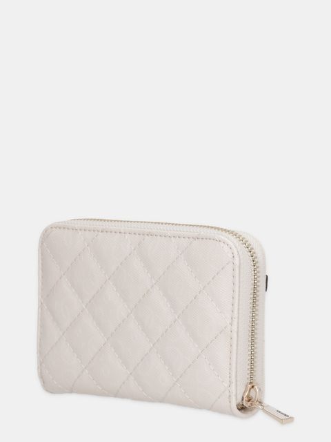 Guess portfel IDRA damski kolor beżowy SWGG81 57140