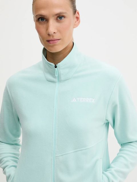 adidas TERREX bluza outdoorowa Multi damska kolor turkusowy gładka JN0993