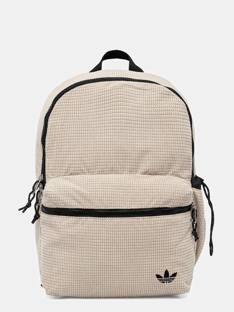 adidas Originals plecak kolor beżowy duży gładki JW1186 - zdjęcie produktu nr 1