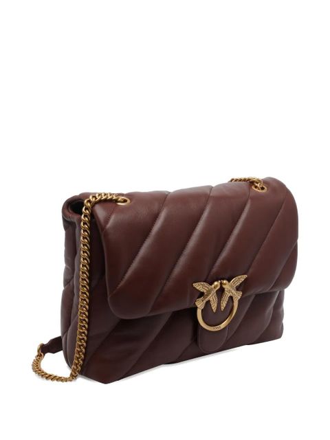 PINKO Love Puff shoulder bag - Brown