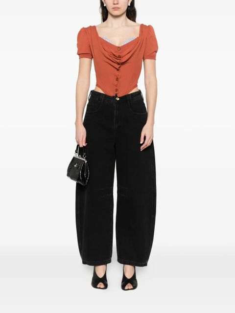 Vivienne Westwood short-sleeve blouse - Orange - zdjęcie produktu nr 2