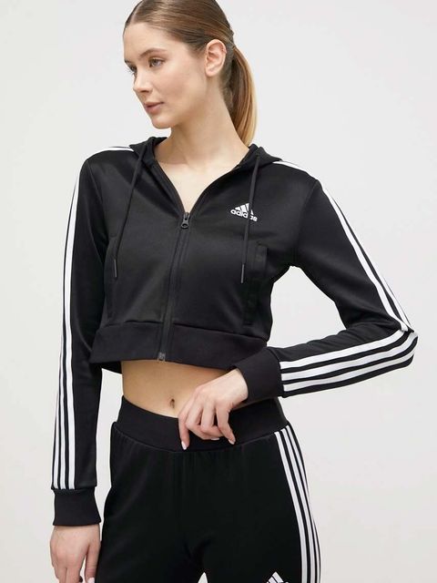 adidas dres Glam damski kolor czarny IN1836