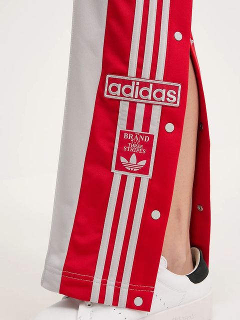 adidas Originals spodnie dresowe Adibreak damskie kolor szary z aplikacją JP2304