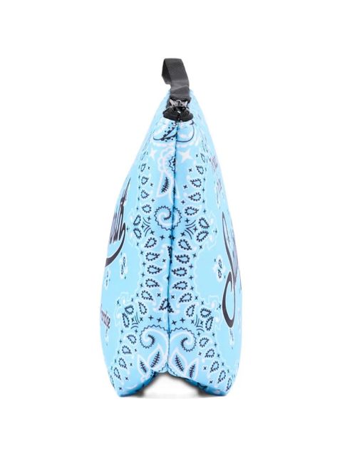 MC2 Saint Barth Aline bandana-print pouch - Blue